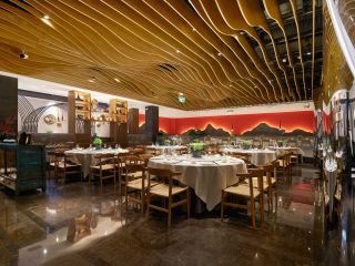中式风格饭店餐厅装修效果图片大全