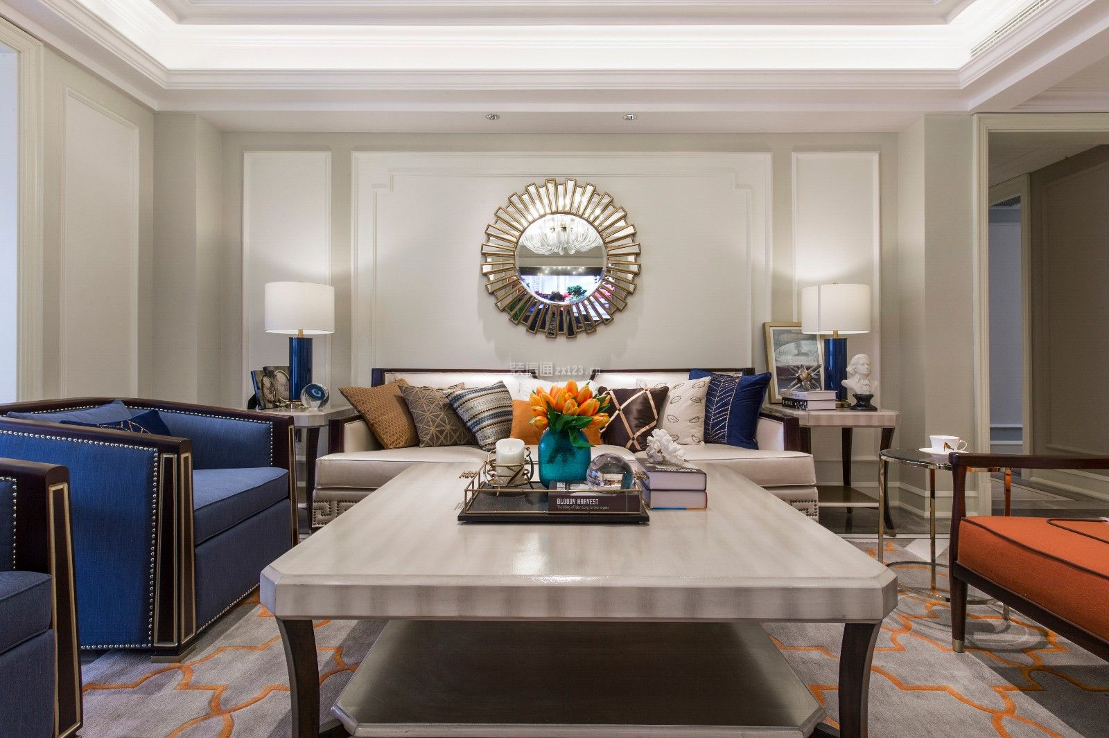 美式客厅沙发效果图 美式客厅装修风格