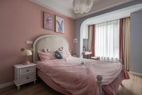 粉色卧室设计图 粉色卧室装修效果图