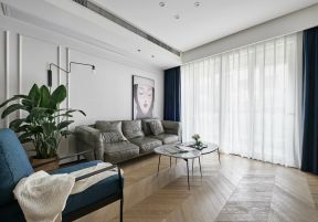 北欧风格家庭客厅装修设计效果图