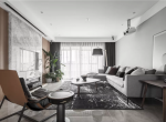 [北京亮堂装饰]现代风格三居室，灰白空间很有档次！