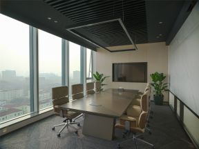 写字楼1000平米现代风格会议室装修效果图