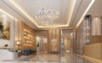 郑州酒店轻奢风格1200平米装修案例