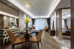 沁春家园轻奢风格118平米三居室装修案例