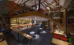 广州咖啡厅简约风格65平米装修案例