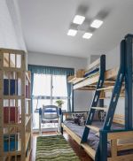 福晟·钱隆尚品现代风格二居室93平米装修效果图案例