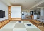 日式风格房子客厅装修实景图片