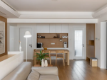 热岛黄金海岸114㎡三居室日式风格装修案例