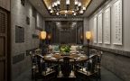 160平餐厅中式风格装修案例