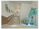 郑州幼儿园1000平米绚丽风格装修案例