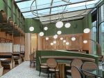 餐厅复古风352平米装修效果图案例