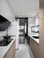 东润国际106㎡三居室现代风格装修案例