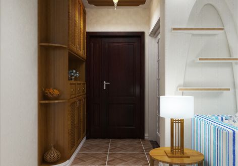 高新慧园地中海风格140平米四室两厅装修案例