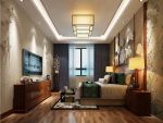 泰盈玖悦湾新中式风格141平米四室两厅装修案例