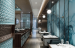230平米新中式风烤鸭餐厅装修案例