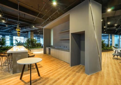 办公室现代风格900平米装修案例