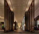 广州酒店新中式风格935平米装修案例