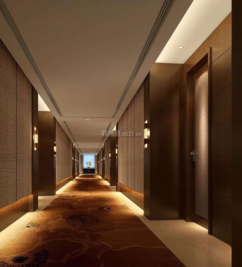 酒店走廊装饰 酒店走廊