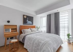 55平米小户型北欧风格卧室装修效果图片