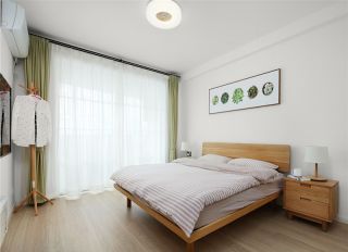 55平米小户型北欧风卧室装修效果图片