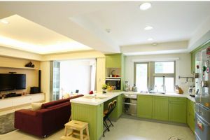 小户型厨房开放式设计