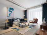 金融北城现代风二居室85平米设计效果图案例