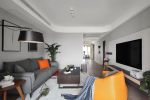 君悦湾现代风三居室132平米设计效果图案例
