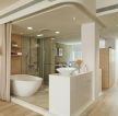 40平方单身公寓卫浴间装修设计图