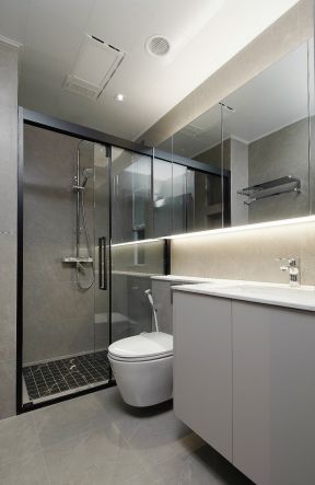 100平米房屋卫生间简单装修设计图片