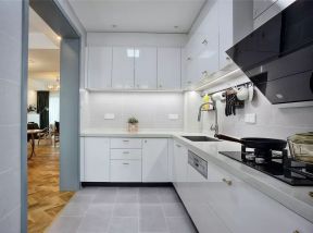 100平米房屋厨房橱柜装修设计效果图