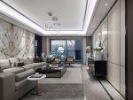 中国铁建·国际城新中式风四居室180平米设计效果图案例
