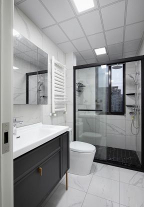 卫生间吊顶设计 现代卫生间装修图片大全 现代卫生间设计效果图