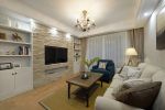 众泰翡翠湖120平美式风格三居室装修案例