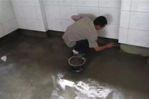 卫生间防水胶施工方法