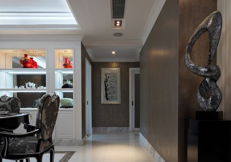 东江逸珑湾新古典风格141平米四室两厅装修案例