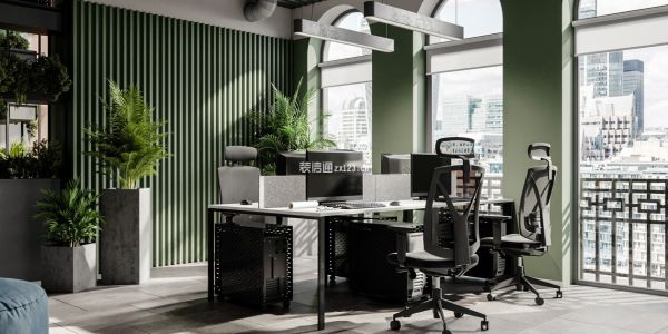 办公室北欧风格150㎡设计方案