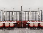 500平方餐厅简约装修案例
