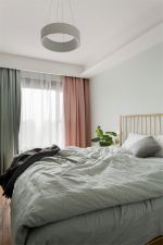 碧海蓝湾美式风二居室87平米设计图案例