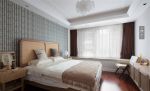 永实·御湖尚城复古风三居室95平米设计效果图案例