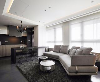 现代风格客厅家具沙发装修设计效果图