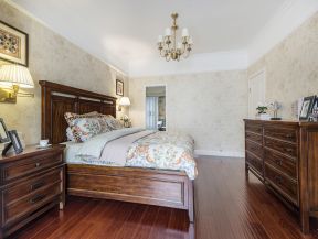 150平方米卧室美式风格装修设计效果图片