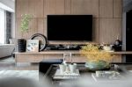 现代风格125平米客厅电视墙家装效果图