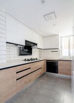 80平米现代风格厨房装修效果图大全