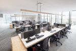 原木风办公室现代风格2000平米装修案例