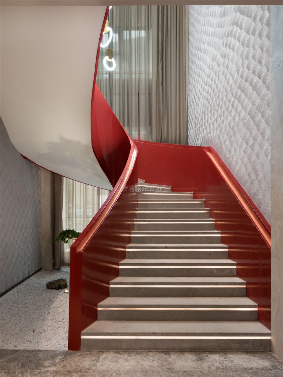 酒店楼梯设计图片 酒店楼梯装修效果图