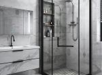 [上海玖隆装饰]浴室玻璃隔断装修注意事项和清洗方法