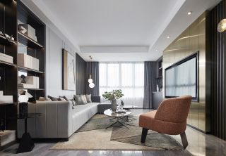 110平方米客厅家具沙发装修设计图