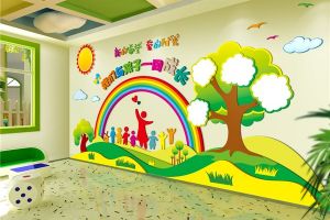 幼儿园墙面布置