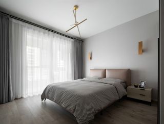 80平方米房屋卧室简单装饰装修效果图