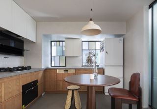 50平方米一居室厨房餐厅设计装修效果图